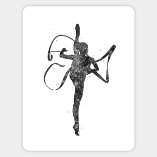 Rhythmic gymnastics girl Sticker